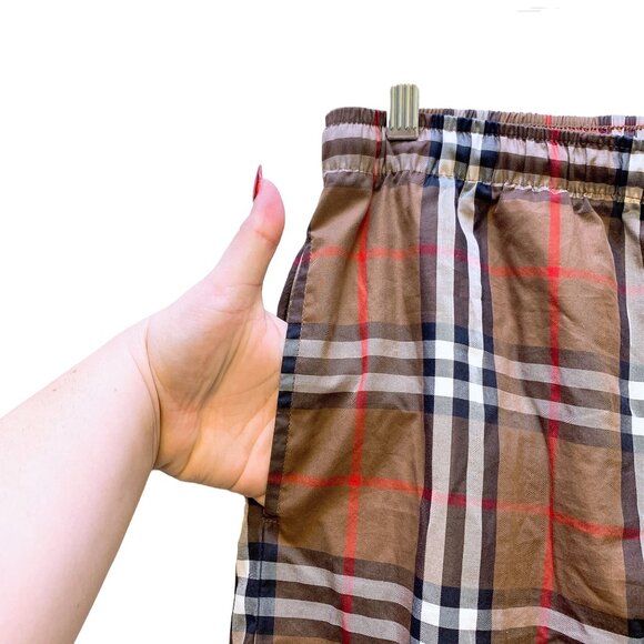 Men's Burberry Loungewear Plaid Pull On Pants M - Picture 4 of 9